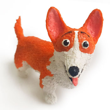 Королівський Коргі 3D-ручкою