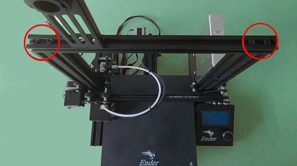 Відкрутіть гвинти верхньої напрямної