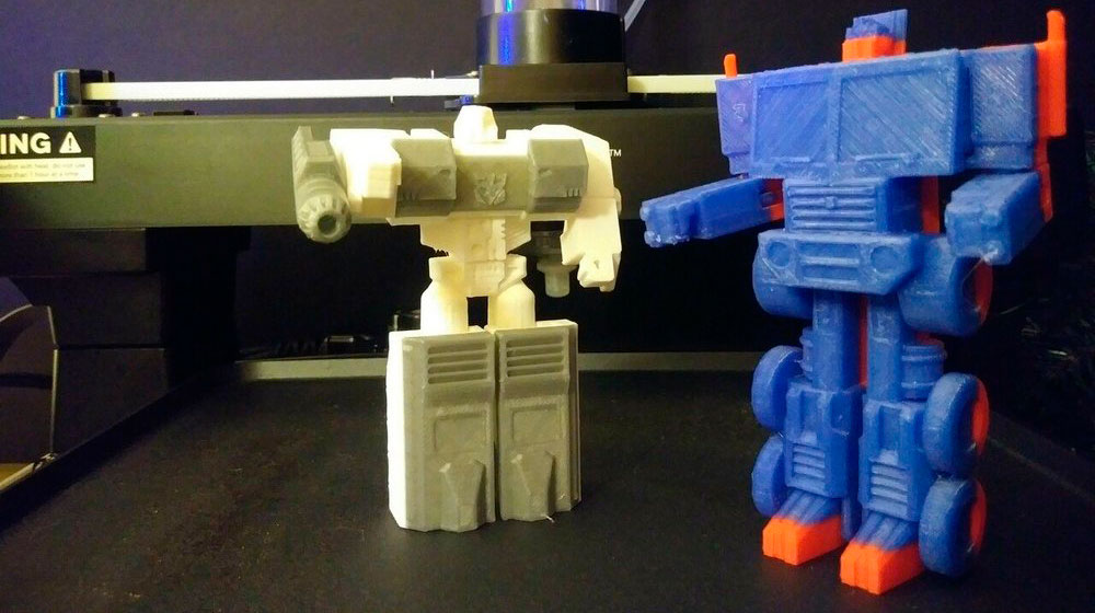 Оптимус Прайм и Мегатрон