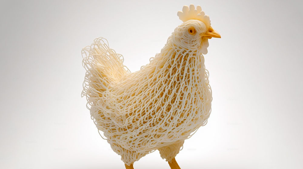 3D-ручка. Ідеї на Великдень. Курочка або курча.