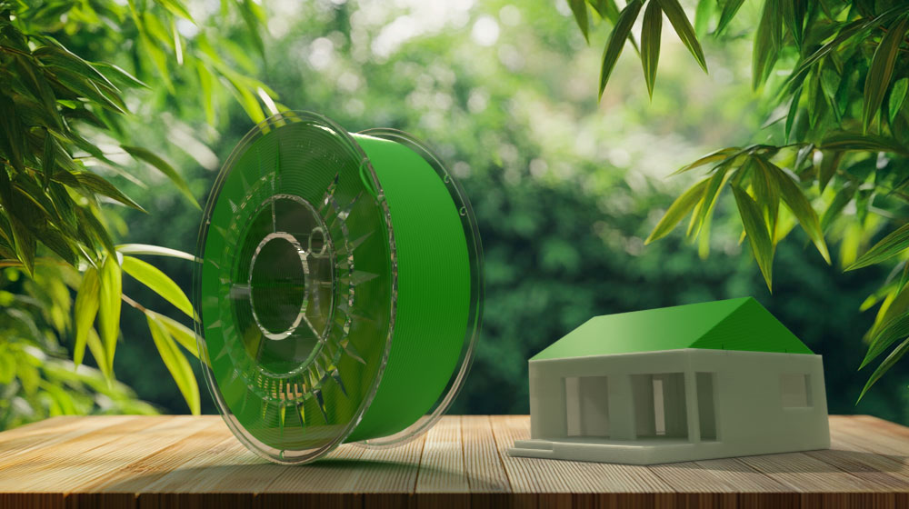 Котушка з екологічним філаментом для 3D-друку