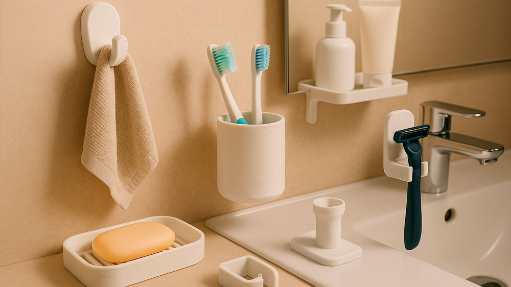 Полезные аксессуары для дома, напечатанные на 3D-принтере