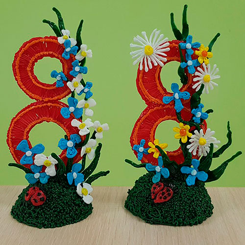 8 марта 3D-ручкой