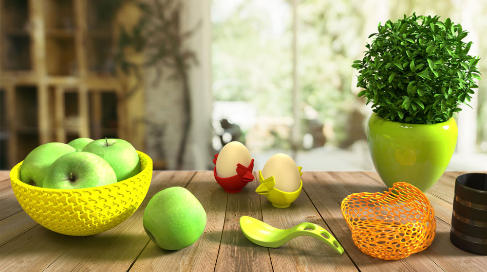 Предмети для дому на 3D-принтері