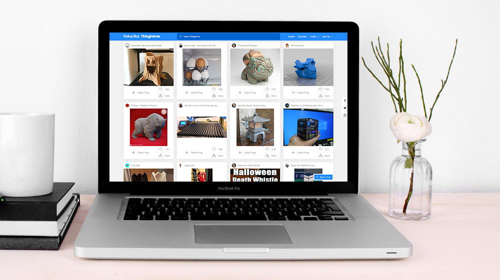 Безкоштовні файли STL на Thingiverse