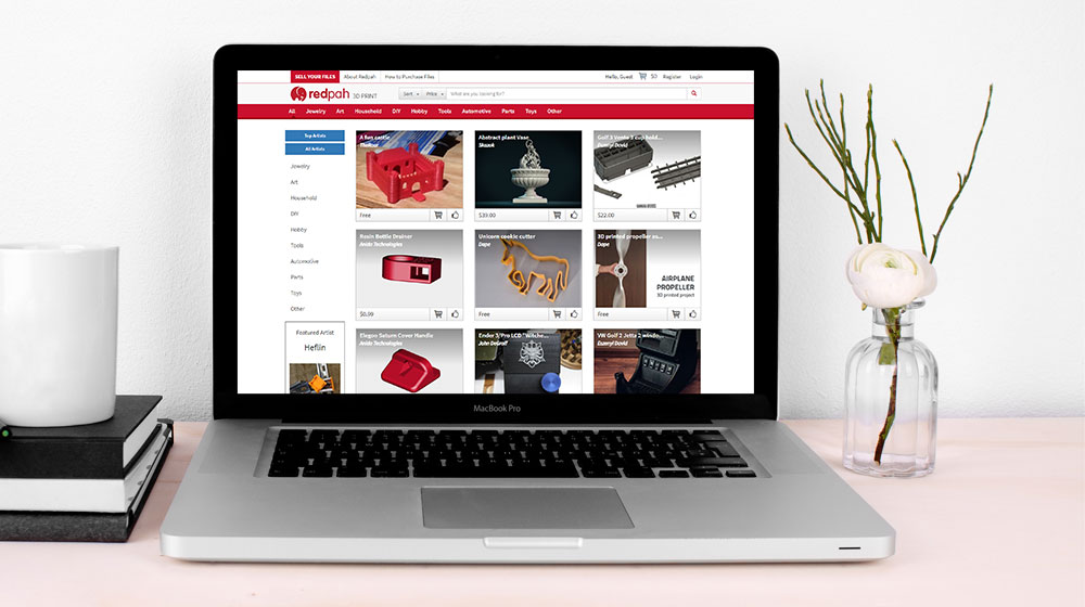 Безкоштовні файли STL на Redpah.