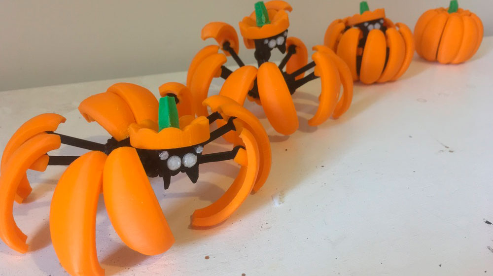 Модель на Halloween на 3D-принтері