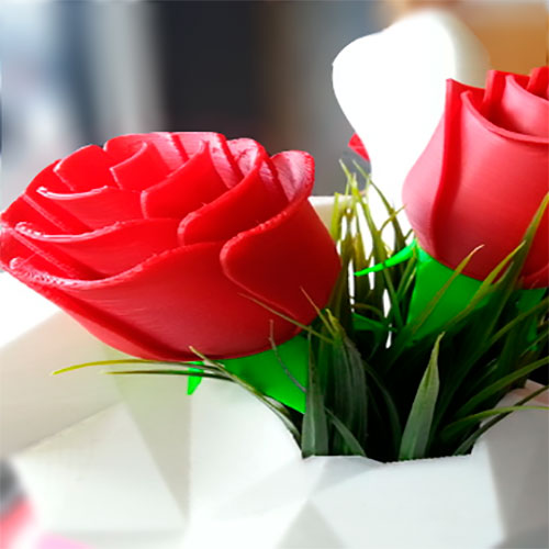 Троянда на 3D-принтері