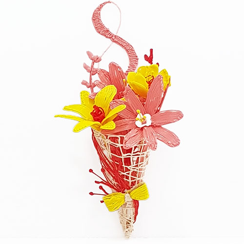 Букет цветов 3D-ручкой