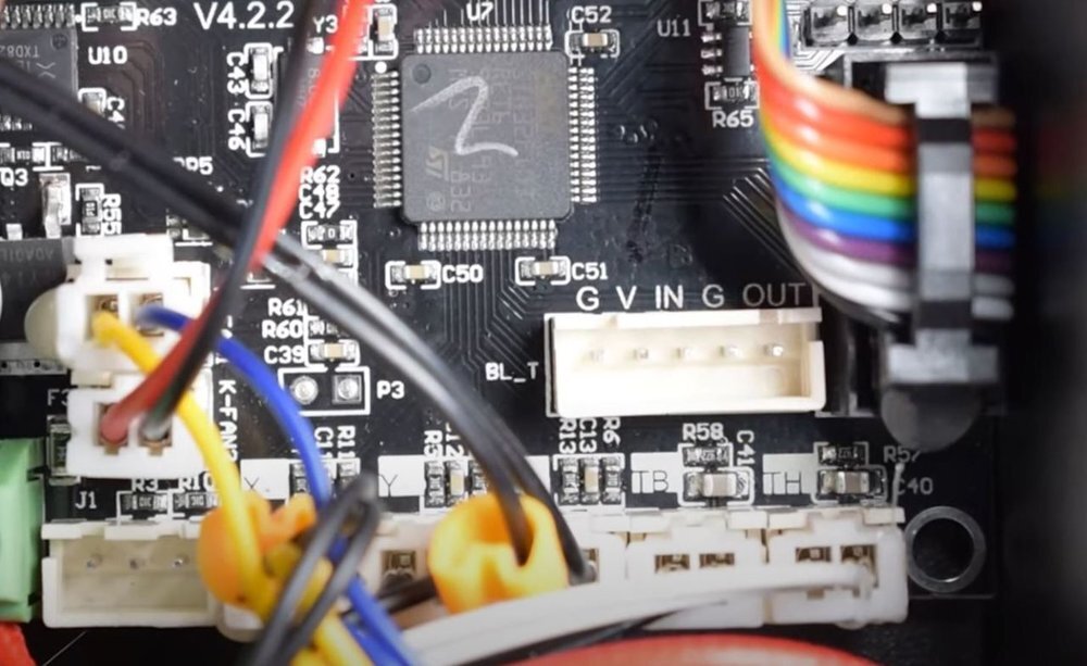 Упрощенный апгрейд с новой материнской платой Creality 4.2.7