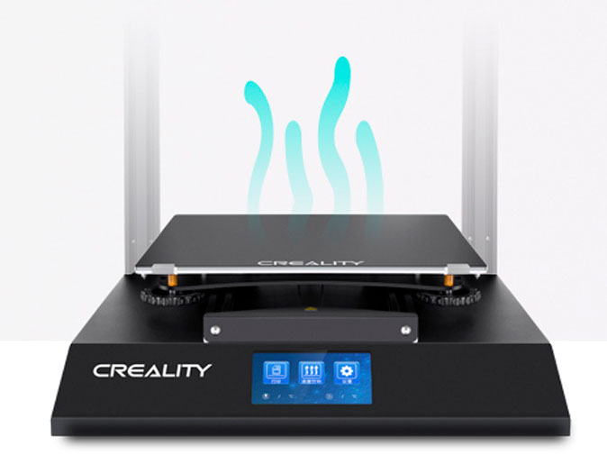 Быстрый нагрев платформы 3D-принтера