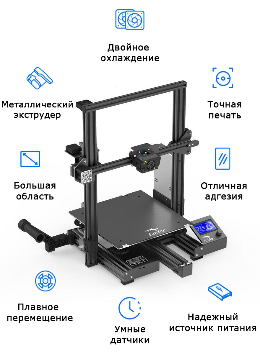 Переваги Ender-3 Max Creality