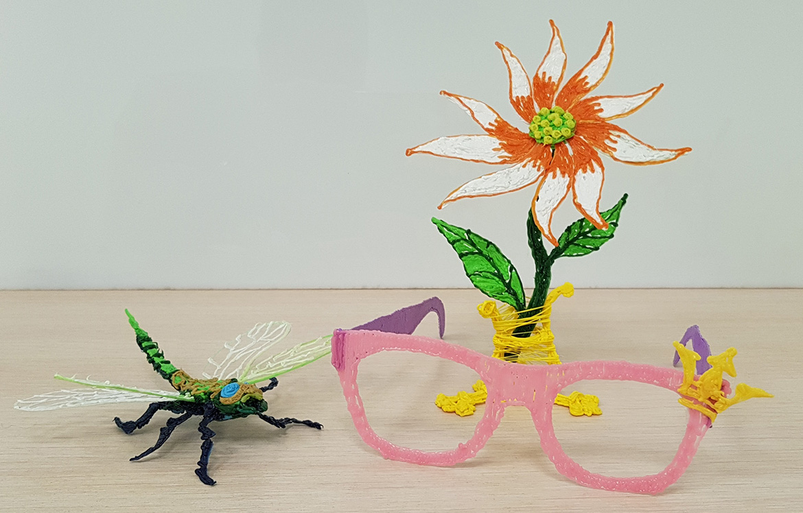 Цветы из 3d ручки Цветы из 3d ручки